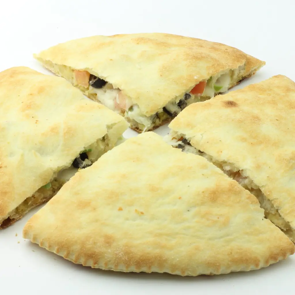 فطيرة فلافل مدورة